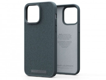 Njord Fabric Tonal Case iPhone 14 Pro Max Dark Grey