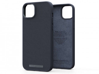 Njord Genuine Leather Case iPhone 14 Plus Black