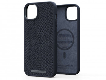 Njord Salmon Leather Magsafe Case iPhone 14 Plus Vindur