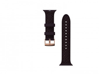 Njord Salmon Leather Strap Apple Watch 44/45mm Eldur/Rust