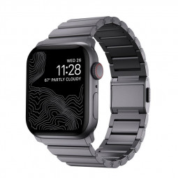 Nomad Aluminum Band, space grey - Apple Watch Ultra (49mm) 8/7 (45mm)/6/SE/5/4 (44mm)/3/2/1 (42mm)