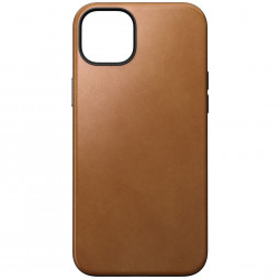 Nomad iPhone 15 Plus Modern Leather Case English Tan