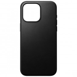 Nomad iPhone 15 Pro Max Modern Leather Case Black