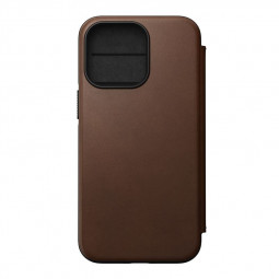 Nomad MagSafe Rugged Folio, brown - iPhone 13 Pro