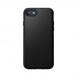 Nomad Modern Leather Case, black - iPhone SE