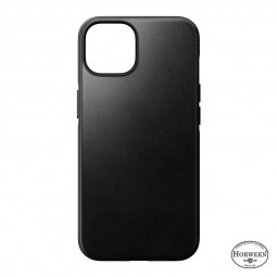 Nomad Modern Leather MagSafe Case, black - iPhone 14