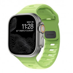 Nomad Sport Strap Apple Watch 9/8/7 (41mm)/6/SE/5/4 (40mm)/3/2/1 (38mm) Glow
