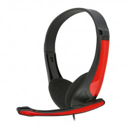 Omega REESTYLE CASCO+ Headset Black/Red