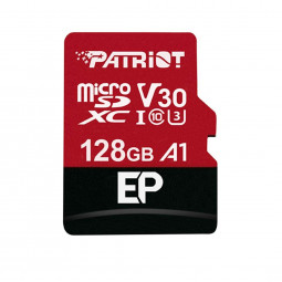 Patriot 128GB microSDXC EP Series Class 10 UHS-I V30 A1 adapter nélkül