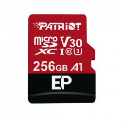Patriot 256GB microSDXC EP Series Class 10 UHS-I V30 A1 adapter nélkül