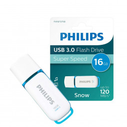 Philips 16GB USB 3.0 Snow Edition Blue
