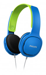 Philips SHK2000BL Headphones Blue/Green