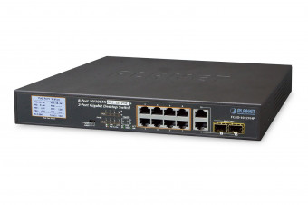 Planet PLANET 8-Port 10/100TX 802.3at combo PoE Switch