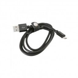 Platinet Micro USB To USB Leather Cable 1m Black