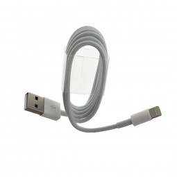 Platinet Omega Fabric Lightning to USB cable 1m White
