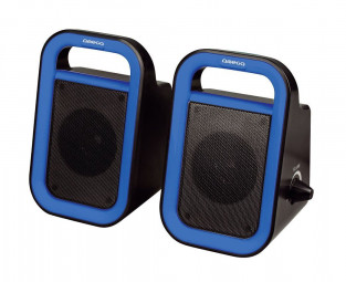 Platinet Omega Speakers 2.0 Black/Blue