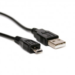 Platinet Omega USB 2.0 USB A to micro USB 1,8m Black