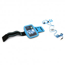 Platinet PM1070BL Sport Headset + Arm Band Blue