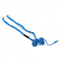 Platinet Shoelace Earphones Headset Blue