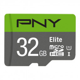 PNY 32GB microSDXC Elite Class 10 UHS-I + adapterrel