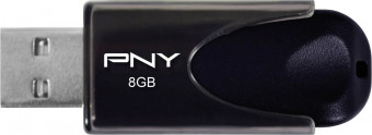 PNY 8GB Attaché 4 Flash Drive USB2.0 Black