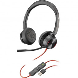 Poly Plantronics Blackwire 8225-M Headset Black