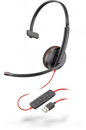Poly Plantronics Blackwire C3210 Headset Black
