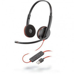 Poly Plantronics Blackwire C3220 Headset Black