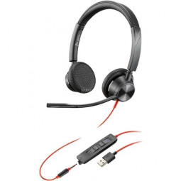 Poly Plantronics Blackwire C3325-M Headset Black