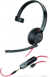 Poly Plantronics Blackwire C5210 Headset Black