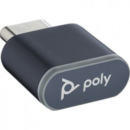 Poly Plantronics BT700 Bluetooth 5.1 USB-C Adapter Black