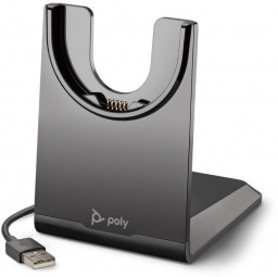 Poly Plantronics Voyager 4200 UC USB-A Charger Black