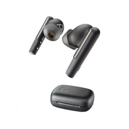 Poly Plantronics Voyager Free 60 UC Basic Charge Case USB-C Teams Bluetooth Headset Carbon Black