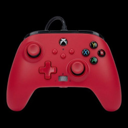 PowerA Enhanced USB Gamepad for Xbox Series X/S Artisan Red