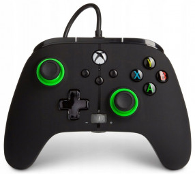 PowerA Enhanced Wired Xbox Series X|S USB Gamepad Green Hint