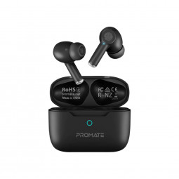 Promate  ProPods High-Definition ANC TWS Earphones with intellitouch Headset Black