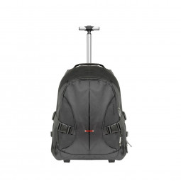 Promate  Rover-TR Versatile All-Terrain Trolley Bag with Adjustable Handle for Laptops up to 15,6” Black