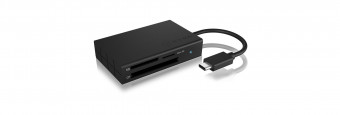 Raidsonic IcyBox IB-CR401-C3 External Multi Card Reader with Type-C USB 3.0 interface