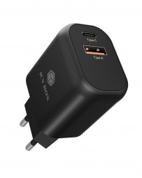 Raidsonic IcyBox IB-PS102-PD 2-port USB fast charger for mobile devices up to 20W