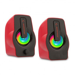 Rampage RMS-G7 Falsetto RGB Speaker Red
