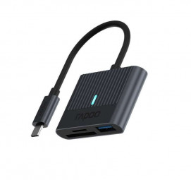 Rapoo UCR-3001 3-in-1 USB-C Card Reader
