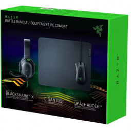 Razer Battle Bundle Black (BlackShark V2, Death Adder V2 Gaming Mouse, Gigantus V2)