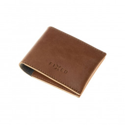 FIXED Real leather Wallet, brown