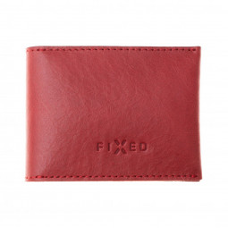 FIXED Real leather Wallet, red