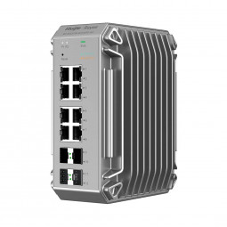 Reyee RG-NIS3100-8GT4SFP-HP True Industrial-Grade Switch Specially Designed for Harsh Environments