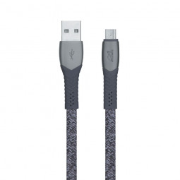 RivaCase Egmont PS6100 GR12 Micro-USB cable 1,2 Grey