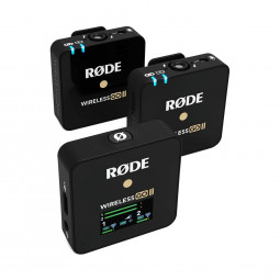 Rode Wireless GO II Dual Channel Wireless Microphone System Black