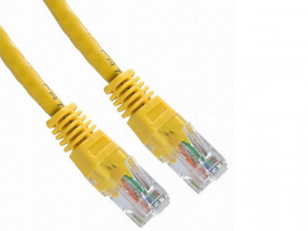 Roline CAT5e UTP patch kábel 3m sárga