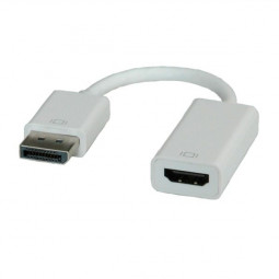 Roline DisplayPort - HDMI adapter White