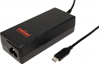 Roline USB Type-C 3.1 Power Adapter 65W 1,2m Black
